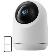 Switchbot Pan/Tilt Cam Plus 3K IP-kamera for innendørs bruk