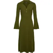 Salsa Jeans 21011656 Lang Ermet Midi-kjole