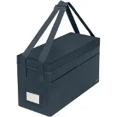 Leitz Desk Sharing 67230089 oppbevaringsboks 200x260x465 med lokk, grå