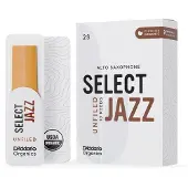 Daddario Organic Select Jazz Unfiled Alto Sax Reeds 2M (10 Pack)