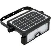 Doktorvolt SOLCELLE-LED-FLOMLYS SOLEN 5W 500LM 4000K IP65 SVART CZ. PIR C83-SON-005BL-4K-PIR