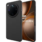Just in Case TPU bakdeksel svart OPPO Find X9 Ultra