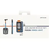 Ortovox Rescue Focus Voice Light Tranceiver Set svart