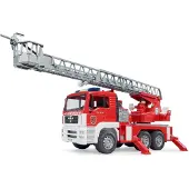BRUDER MAN TGA Fire engine with water pump w.Light & Sound Module