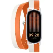 Xiaomi - Klokkestropp for aktivitetssporer - 140 - 180 mm - hvit, oransje - for Smart Band 8, Smart Band 9