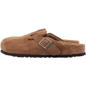 Birkenstock Boston Suede Leather Smale Tresko