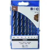 Bohrcraft Trebor 3-10 Mm 8 Stykker