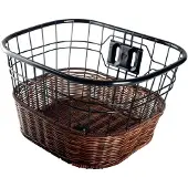 Krayton C56-tb-10k Steel Rattan 35 X 28.5 X 22 Cm Kurv
