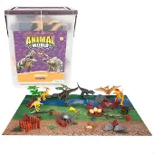 Colorbaby Animal World-dinosaur Figur 50 Enheter