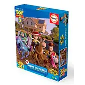 Educa Toy Story 5 3d Book Tin Puslespill 300 Stykker