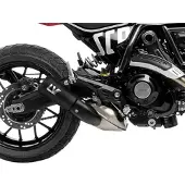 Leovince Lv-10 Full Black Ducati Scrambler 803 Abs 23-26 Ikke-homologisert Komplett Eksosanlegg