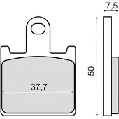 RMS Beauty Kawasaki Z1000 225102943 Sintrede Bremseklosser