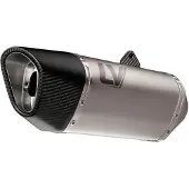 Leovince Lv-14 R Titanium Kawasaki Klz 1000 Abs 19-24 Homologert Lyddemper