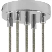 Creative Cables Krm575fcrterm Metall Sylindrisk Lampe Takrosett Kit