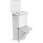 Wellhome Kildesorteringsbøtte Med Pedal 38l