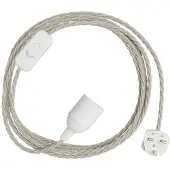 Creative Cables Snakebis Twisted E27 Lampeholder Med Ledning