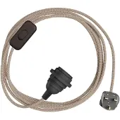 Creative Cables Snakebis Zig-zag Shade Ready E14 Lampeholder Med Ledning