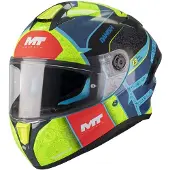 Mt Helmets Targo S Replica Hakim Danish 2026 Fullface-hjelm