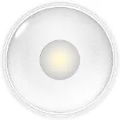 Heitronic LED utendørs taklampe Girona, hvit