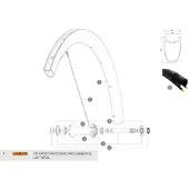 Mavic Cosmic Pro Carbon Sl Ust 20 Front Felg