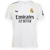Real Madrid 25/26 Mbappe Hjem Kortarmet T-skjorte