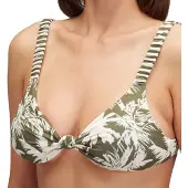 Sundek Scarlett Bralette Tropic Savana Print Bikinitopp