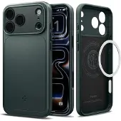Spigen Thin Fit MagSafe-etui til iPhone 18 Pro / 17 Pro – grønn