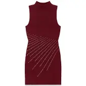 GUESS Jaylene Studded Langarmet Kort Kjole