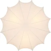Nordlux Taklampe Aeron, hvit, Ø 60 cm, tekstil, E27