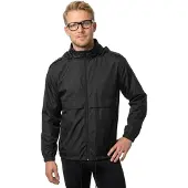 Build Your Brand Nylon Windbreaker Hetteskjorte