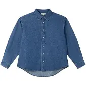 Balmohk 30000396 Denim Skjorte Med Lange Ermer