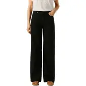 Pepe Jeans for woman. PL20510819NB Black Lexa straight jeans (31/30), Casual, Cotton, Denim