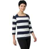 Sea Ranch Piper U Neck 3/4-ermet T-skjorte