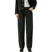Pepe Jeans for woman. PL20490269S4 Black Nicky Loose St Lw Jeans (27/32), Casual, Cotton, Denim