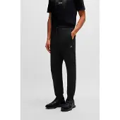 BOSS for man. 50537198 Hadiko Rib black jogger pants (L), Casual, Cotton