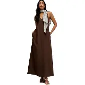 Salsa Jeans 21012160 Ermeløs Lang Kjole