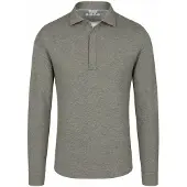 R2 Polo Camicia Single Jersey Melange Green Mørkegrønn Grønn Størrelse
