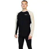 Liiteguard Merino Hybrid Longsleeve, Herre, Black/Sand