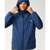 Rip Curl S-Series Packable Puffer Jakke blå