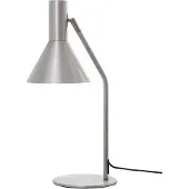 Frandsen Bordlampe Lyss, aluminiumsfarget, metall, 50 cm, E27