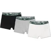 Lacoste Kids Solid Boxers 3 Enheter