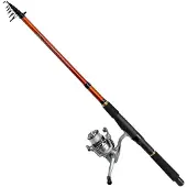 Titan Carbon Mini Tele Ts20 Spinnende Combo
