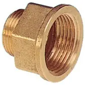 Goldenship M 1´´ F 1 1/2´´ Messing Overgangsnippel