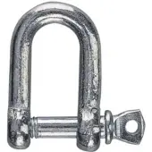 PLASTIMO Straight Galvanized Sjakkel