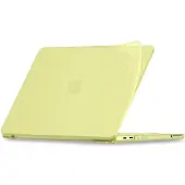 Tech-Protect Softshell-etui til MacBook Neo 13 2026 – matt gul