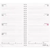 Mayland Week Planner International tværformat REFILL 2027