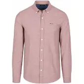 New zealand auckland NZA Skjorte Button-Down Barn Twill Rød Størrelse