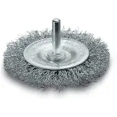 Lessmann Rof Rund Bølgetråd Børste 100x15 Mm