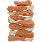 Flamingo Hapki Kylling-og Kalsiumbein Hundesnacks 400g