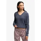 Superdry Washed Cable Jumper V-hals Genser
